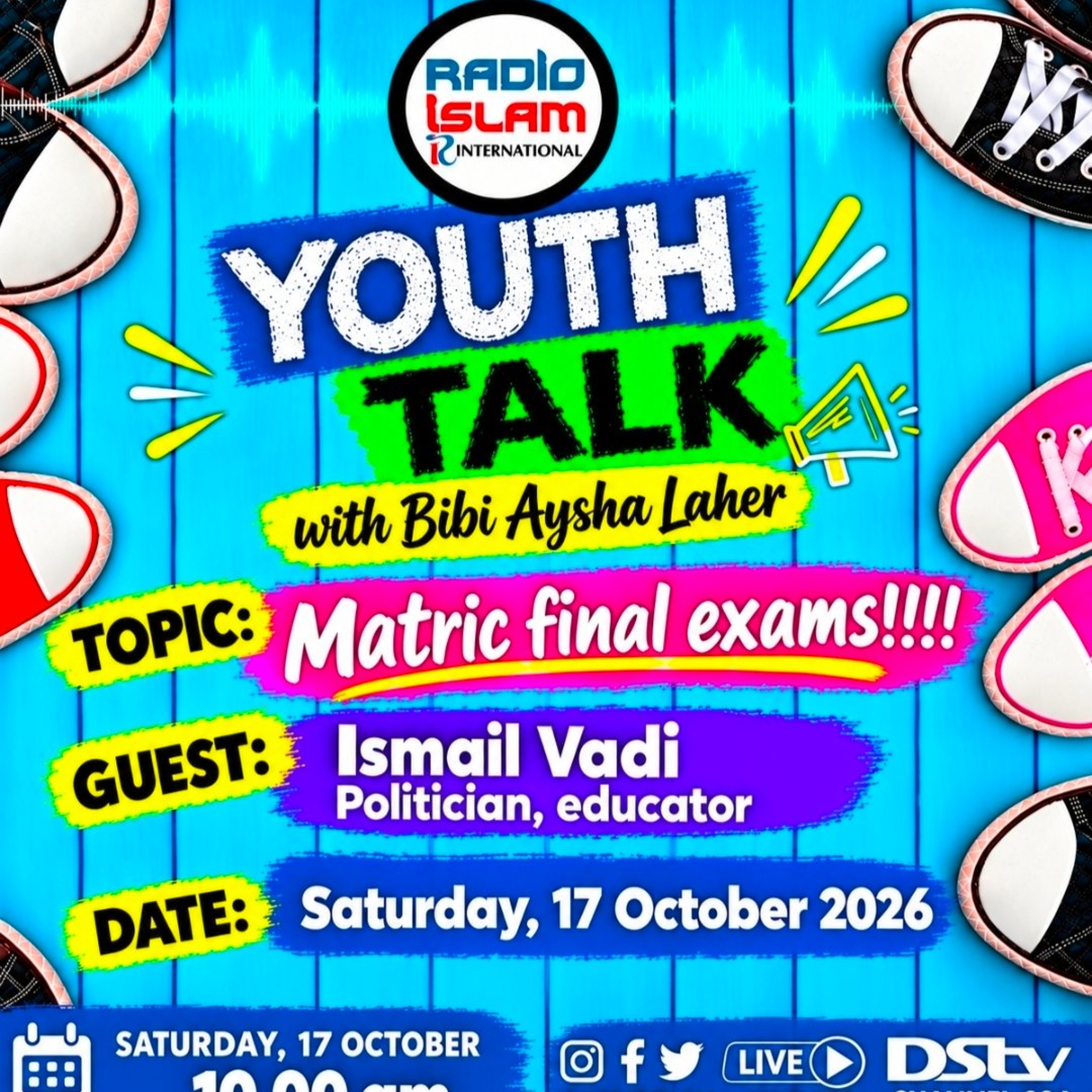 Matric final exams Guest: Ismail Vadi, politician, lecturer, educator