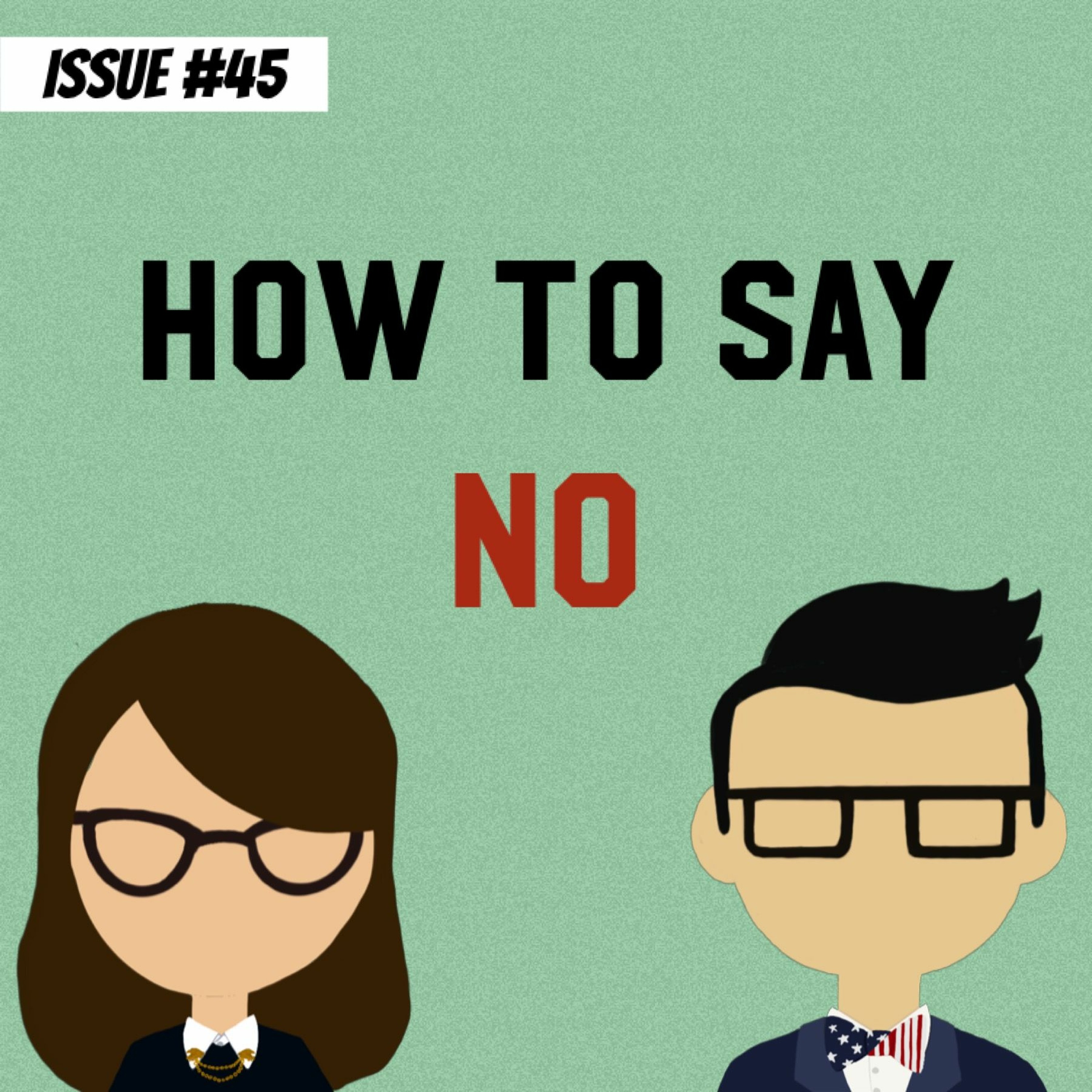 How to say no