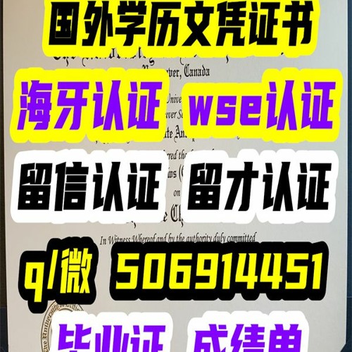 留才认证留信认证wse认证海牙认证 毕业证 成绩单 学位证 Q/微：506914451留信认证官网可查