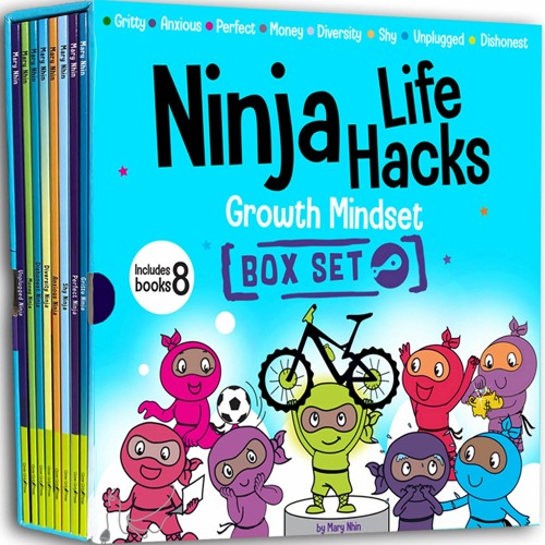 [PDF] Ninja Life Hacks Growth Mindset 8 Book Box Set (Books 9-16: Perfect,