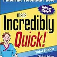 ACCESS KINDLE PDF EBOOK EPUB Maternal-Neonatal Facts Made Incredibly Quick (Incredibl