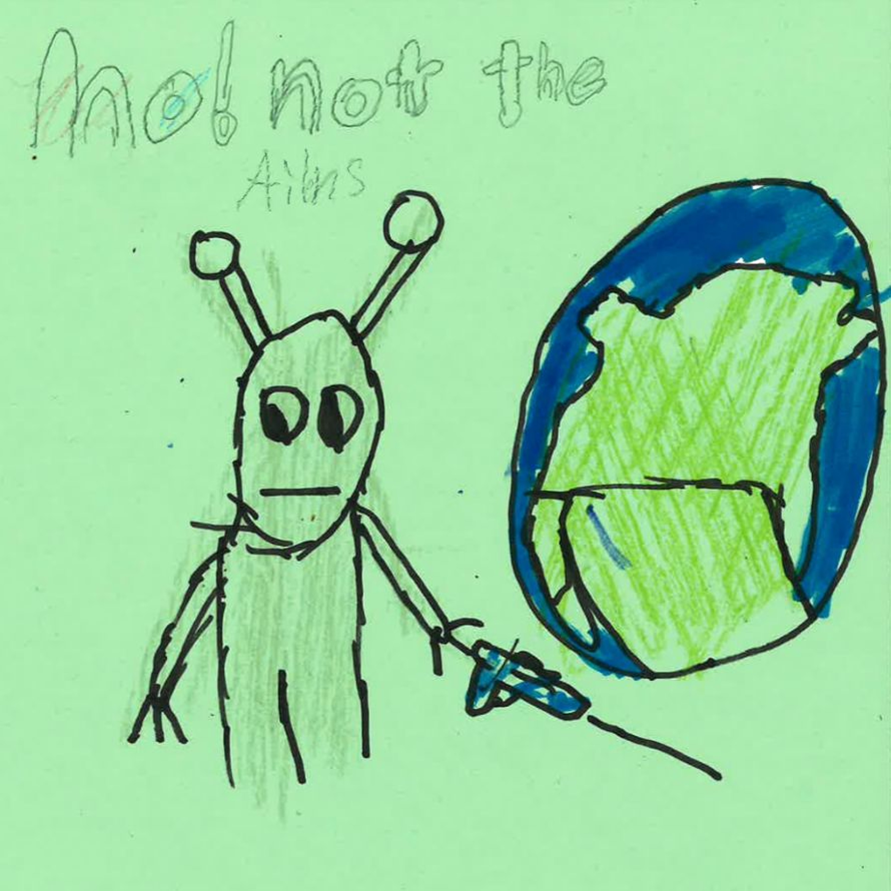No! Not The Aliens by Marlon, Jason, and Santhiago episode artwork