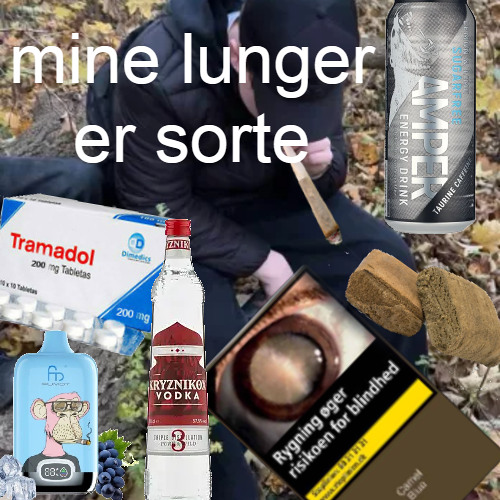 mine lunger er sorte ft pillesniff38