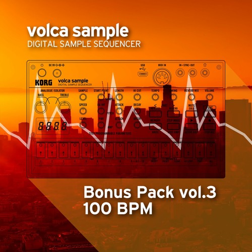 volca sample - Bonus Pack vol.3 100 BPM