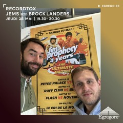 Recordtox - Jems Invite Brock Landers (Mai 2023)
