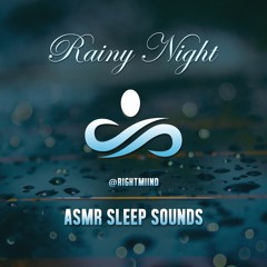 Rainy Night With Traffic In The Distance (ASMR Sounds)