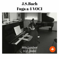 J.S.Bach Fuga II a 4 Voci, c minor, Mila Lambert (13)