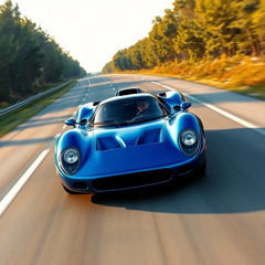 Blue Rush | Porsche 911 turbo