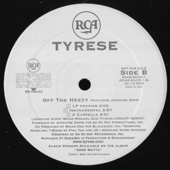Tyrese - Off The Heezy (Dj RK Organ Mix)
