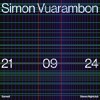 Simon Vuarambon - Live at Stereo, Montreal - 21.09.2024 DJ mix artwork - Electronic music tracklist cover image
