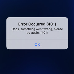 Error Occurred (401)