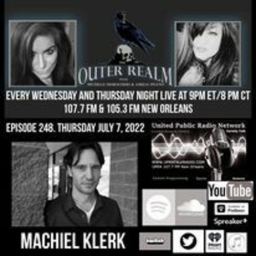 The Outer Realm Welcomes Machiel Klerk, July 7th, 2022- Dream Incubation