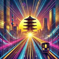 🌅 Golden Sun – Tokyo Fusion Jazz Rock | Dynamic & Electrifying Sound 🎸🎷🔥