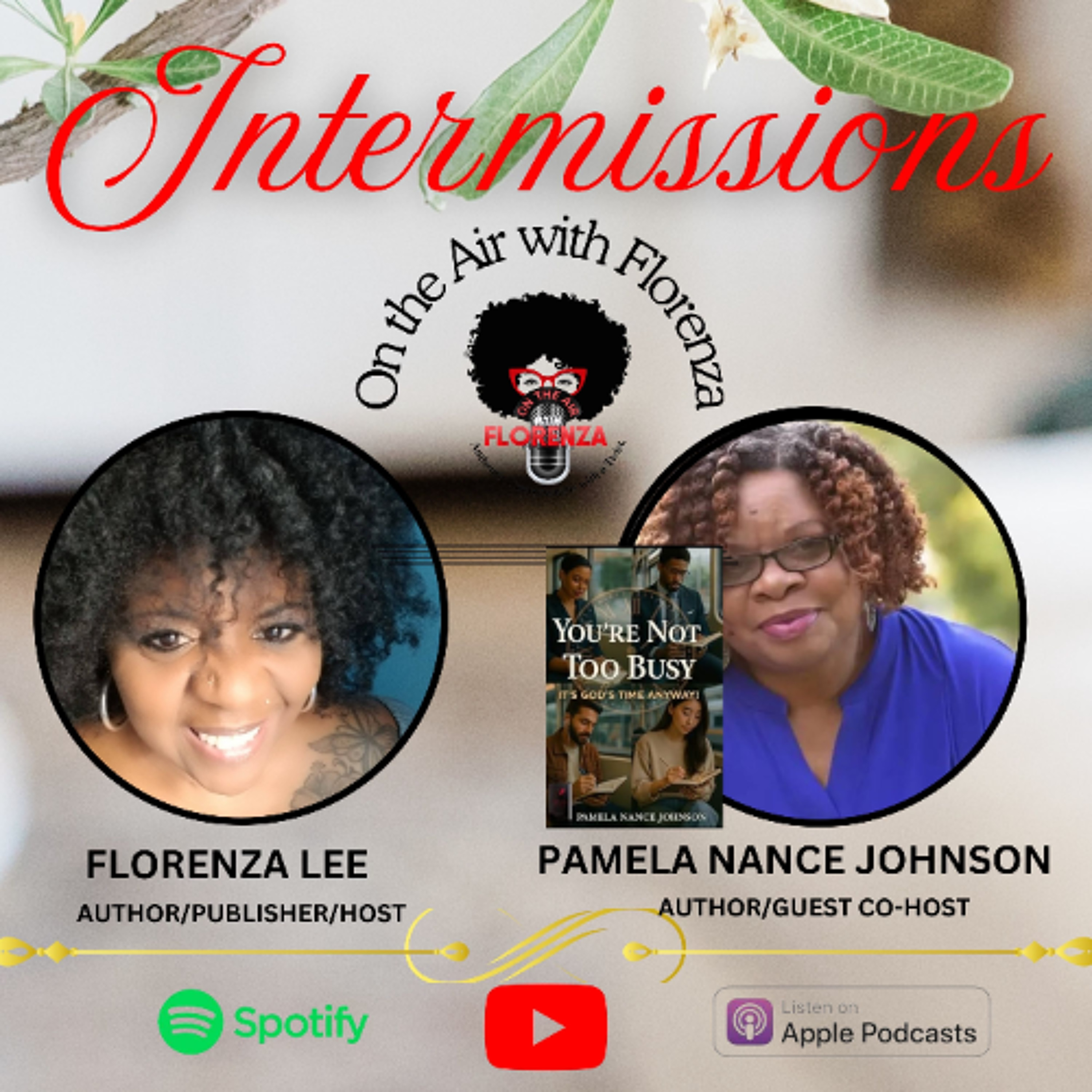 On the Air with Florenza Intermissions Featuring Pamela Nance Johnson episode artwork