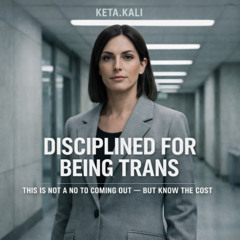 DISCIPLINED FOR BEING TRANS - This Is Not a No to Coming Out — But Know the Cost