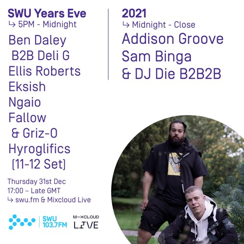 SWU Years Eve w/ Fallow & Griz-O - 31st DEC 2020