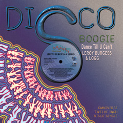 Leroy Burgess & Logg - Dance Till U Can't (Marc Mac Main Mix)