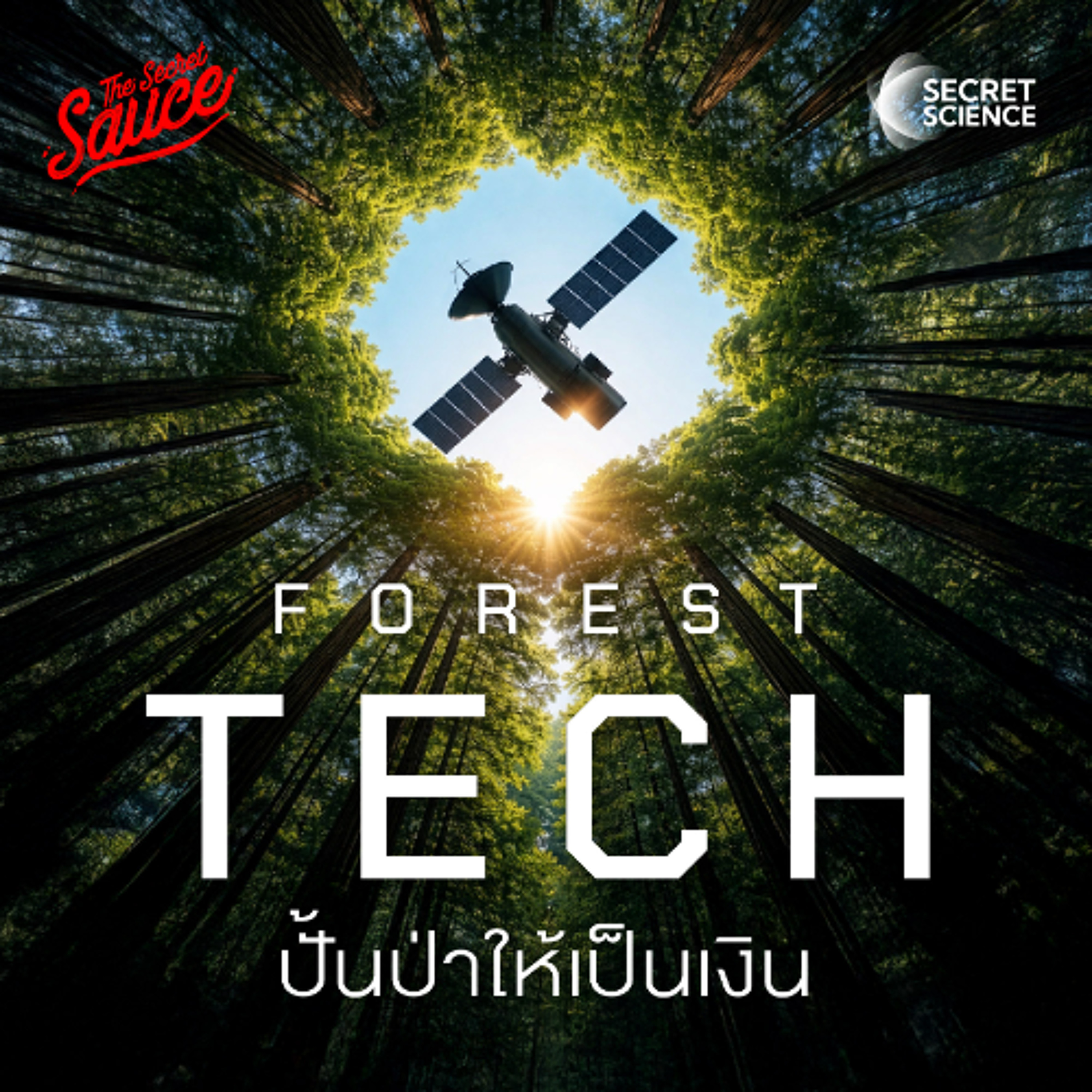 Secret Science EP.26 Forest Tech ปั้นป่าให้เป็นเงินด้วยเทคโนโลยีป่าไม้