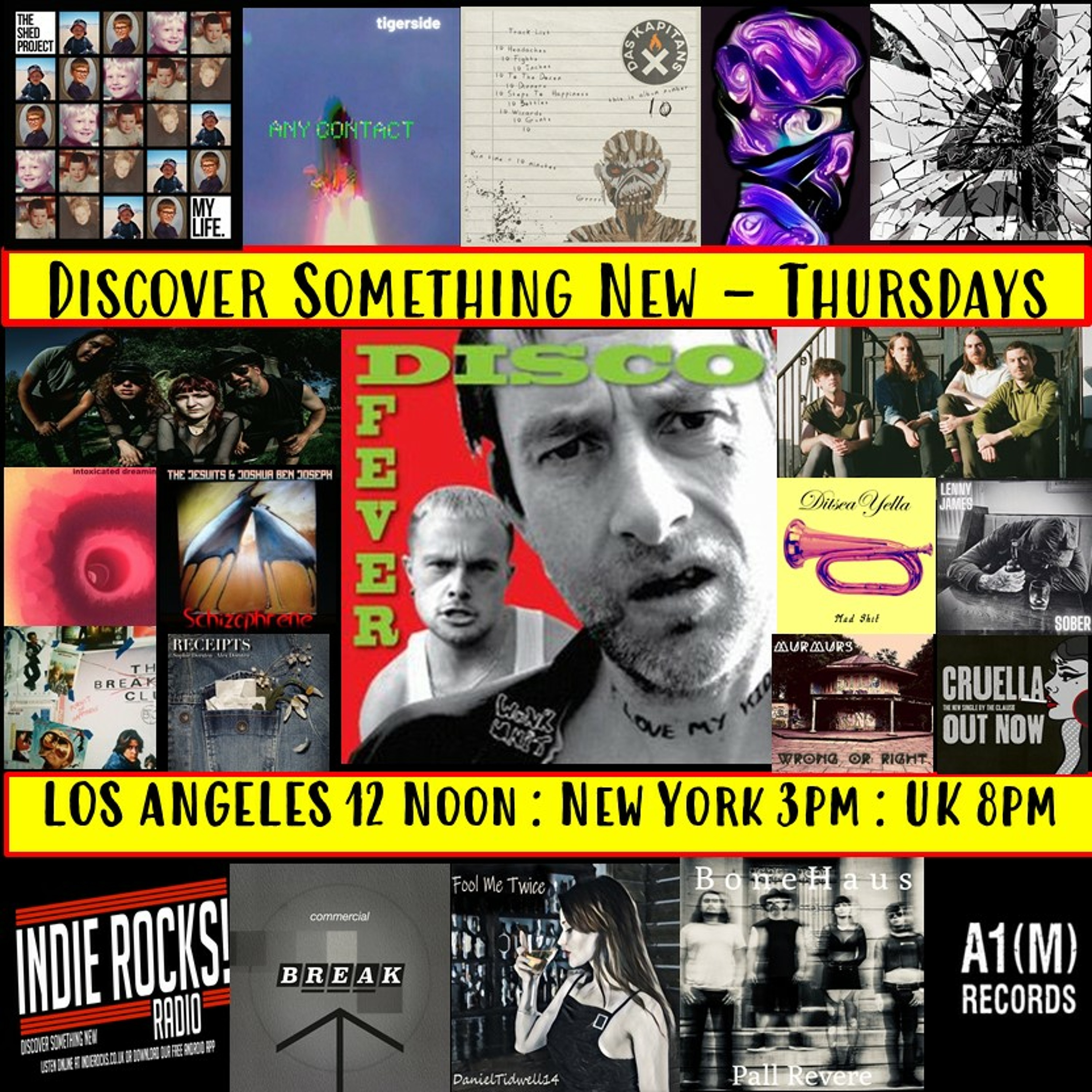 A1M new Music Show - Discover New Music - Indie Rocks Radio