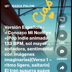 Conozco Mi Ser...Nadia Palom/ninapal800 (Remastered).