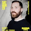 DJ CITY @ Sauna Radio 23.08.2025 DJ mix artwork - Electronic music tracklist cover image