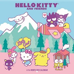 [Access] [PDF EBOOK EPUB KINDLE] 2023 Hello Kitty Wall Calendar by  Trends International ✏️