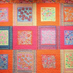 The Patio Quilt by Rosalind Robinson