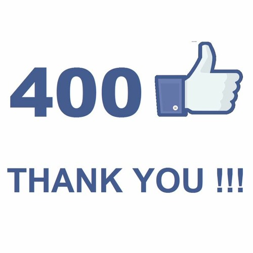 Thanks For 400 Likes On Facebook Uptempo 2022