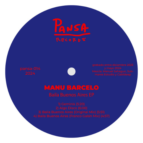 Manu Barceló - Algo Disco