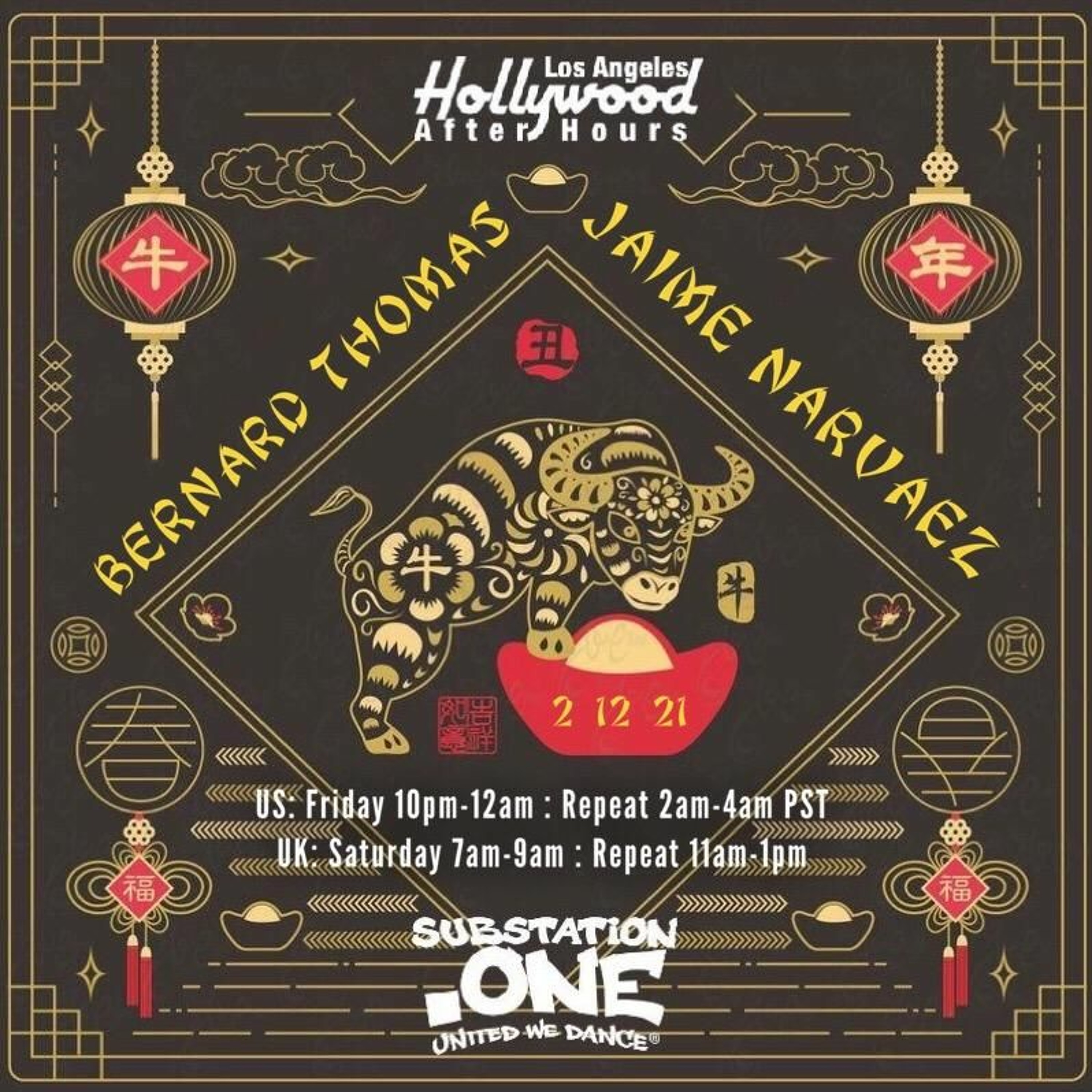 Bernard Thomas and Jaime Narvaez | Hollywood After-Hours on subSTATION.one | Show 0132 episode artwork