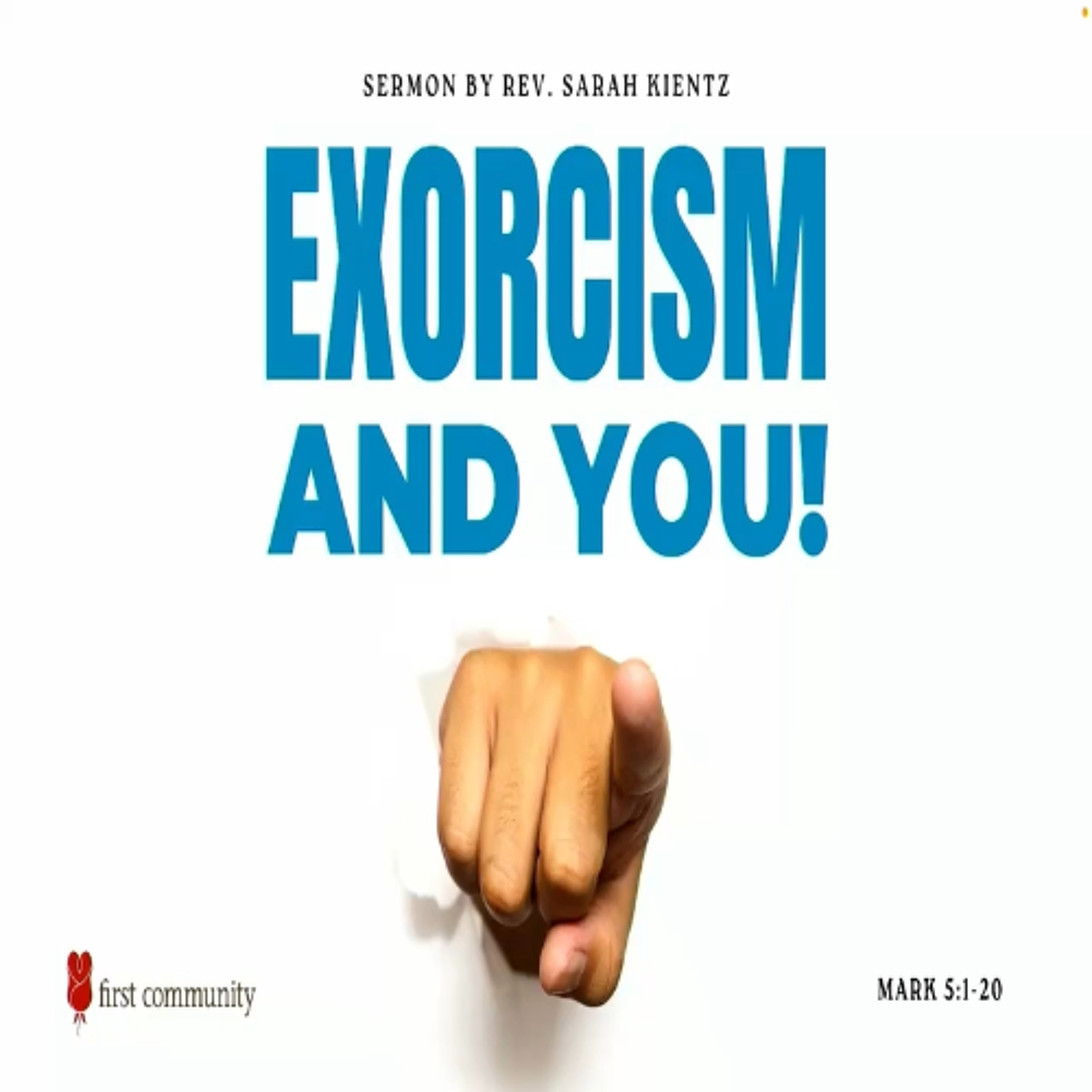First Community Church 11.09.25 Rev Sarah Kientz -Sermon, Exorcism and You! episode artwork