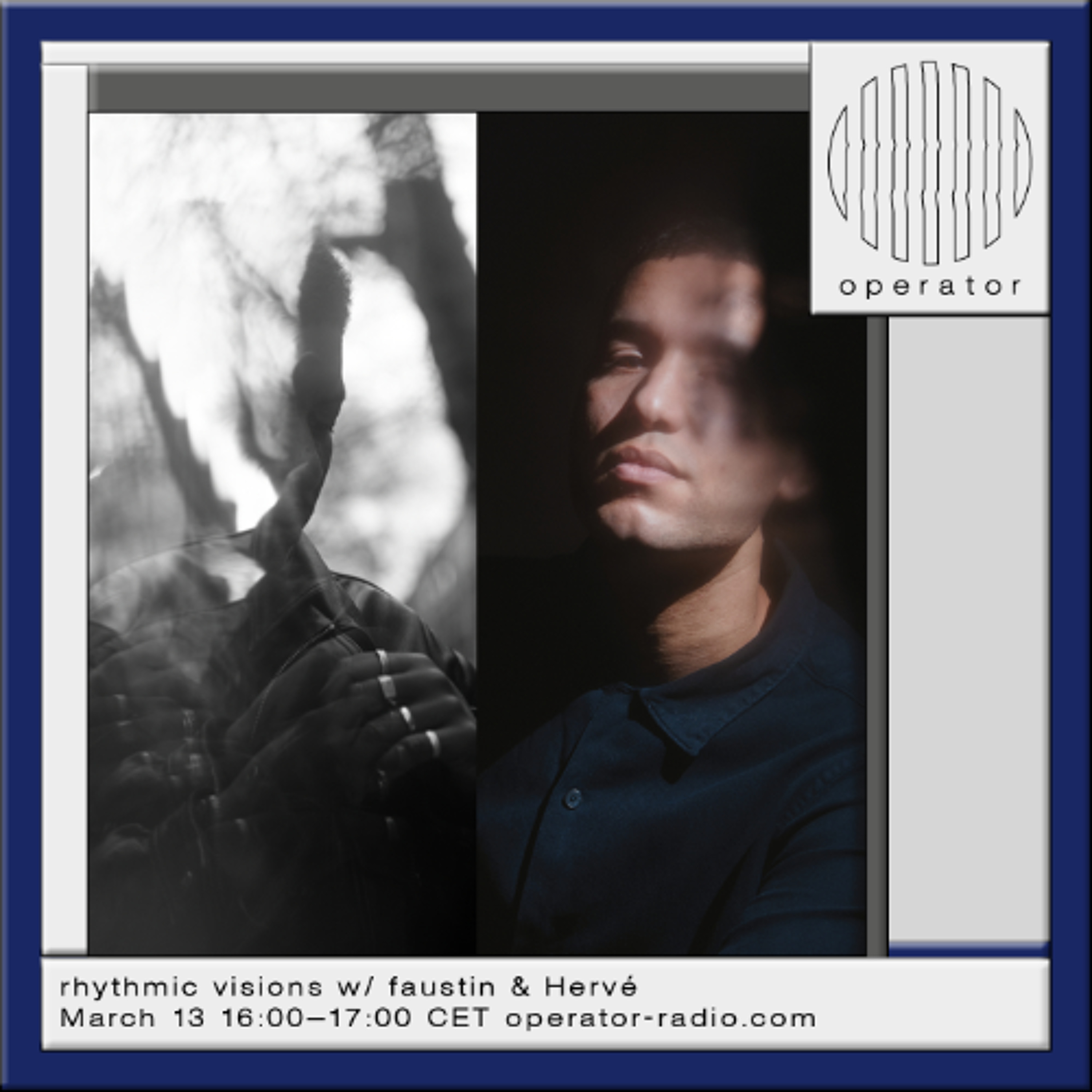 rhythmic visions w/ faustin & Hervé - 13th March 2026 episode artwork
