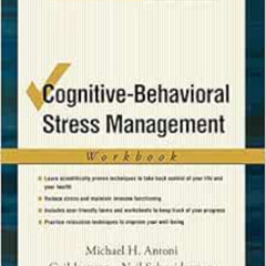 GET EPUB 📒 Cognitive-Behavioral Stress Management (Treatments That Work) by Michael