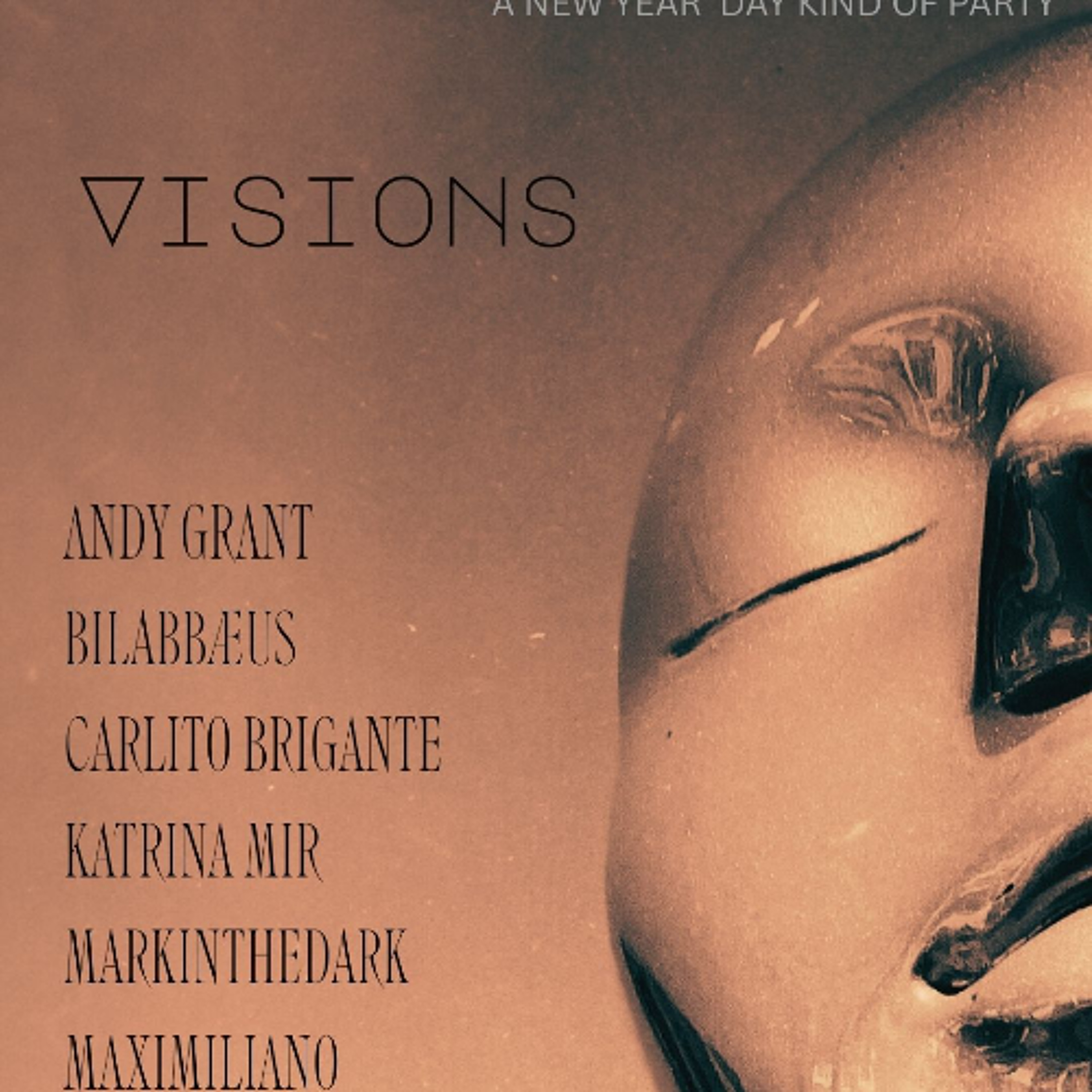 Visions - Anew Year Kind of Party - Live REcording - GENE B2B Maximiliano (Jan 1,26) House