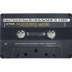 “Nothin' But Classic 80's & 90's Hip-Hop/RnB Mix" Vol. 14   8-28-22