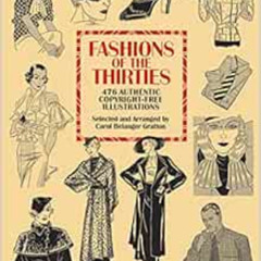 View EPUB 🗸 Fashions of the Thirties: 476 Authentic Copyright-Free Illustrations (Do