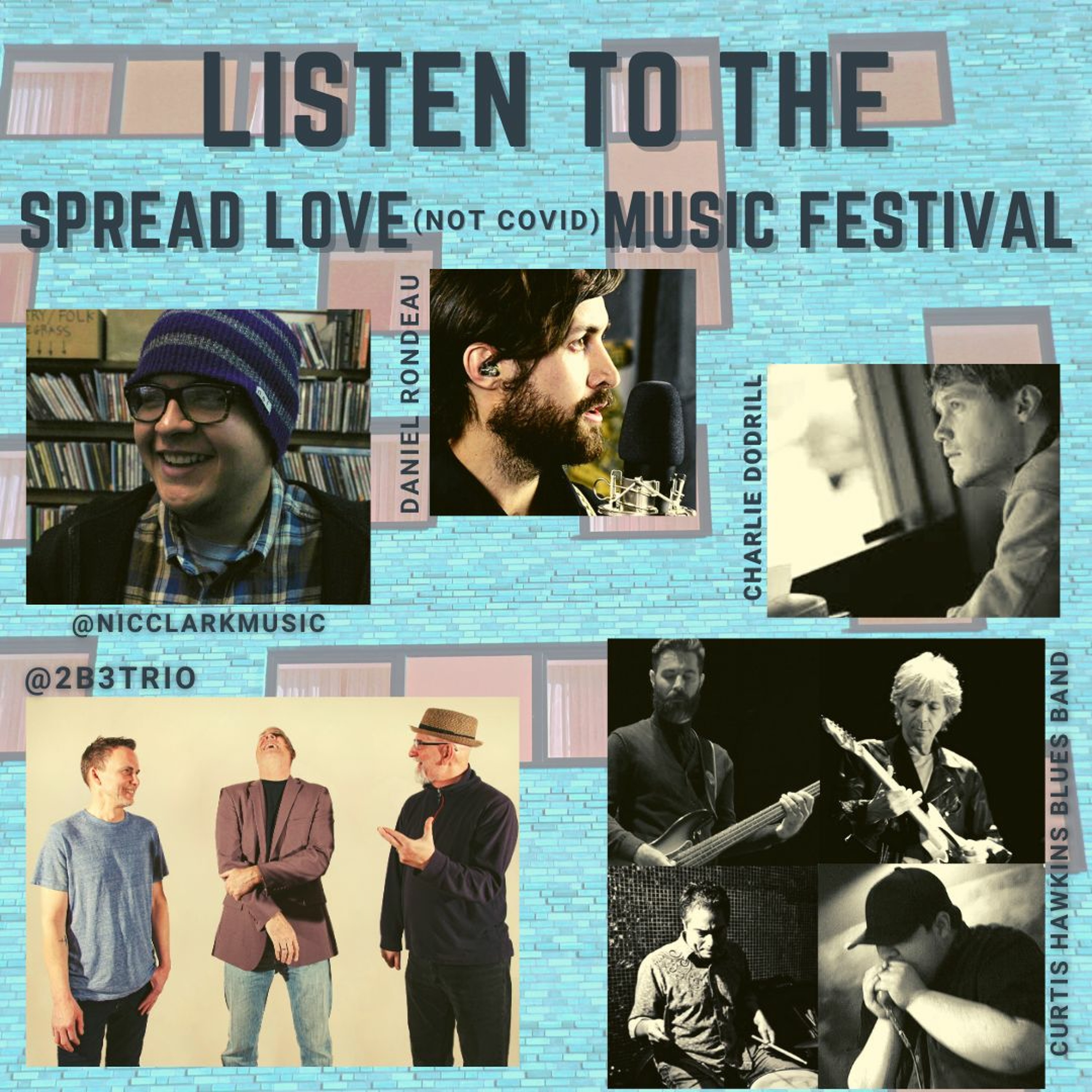 Spread Love (not covid) Music Festival episode artwork