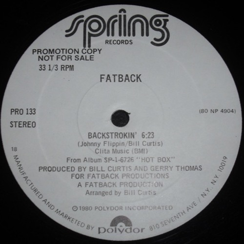 Fatback Band - Backstokin' (Stubacca Disco Edit)
