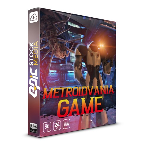 Metroidvania Game - 2D Side Scroller Sound Effects Library