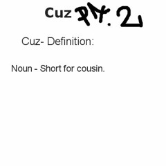 Cuzohs Pt. 2 prod. w/ vavy & russ