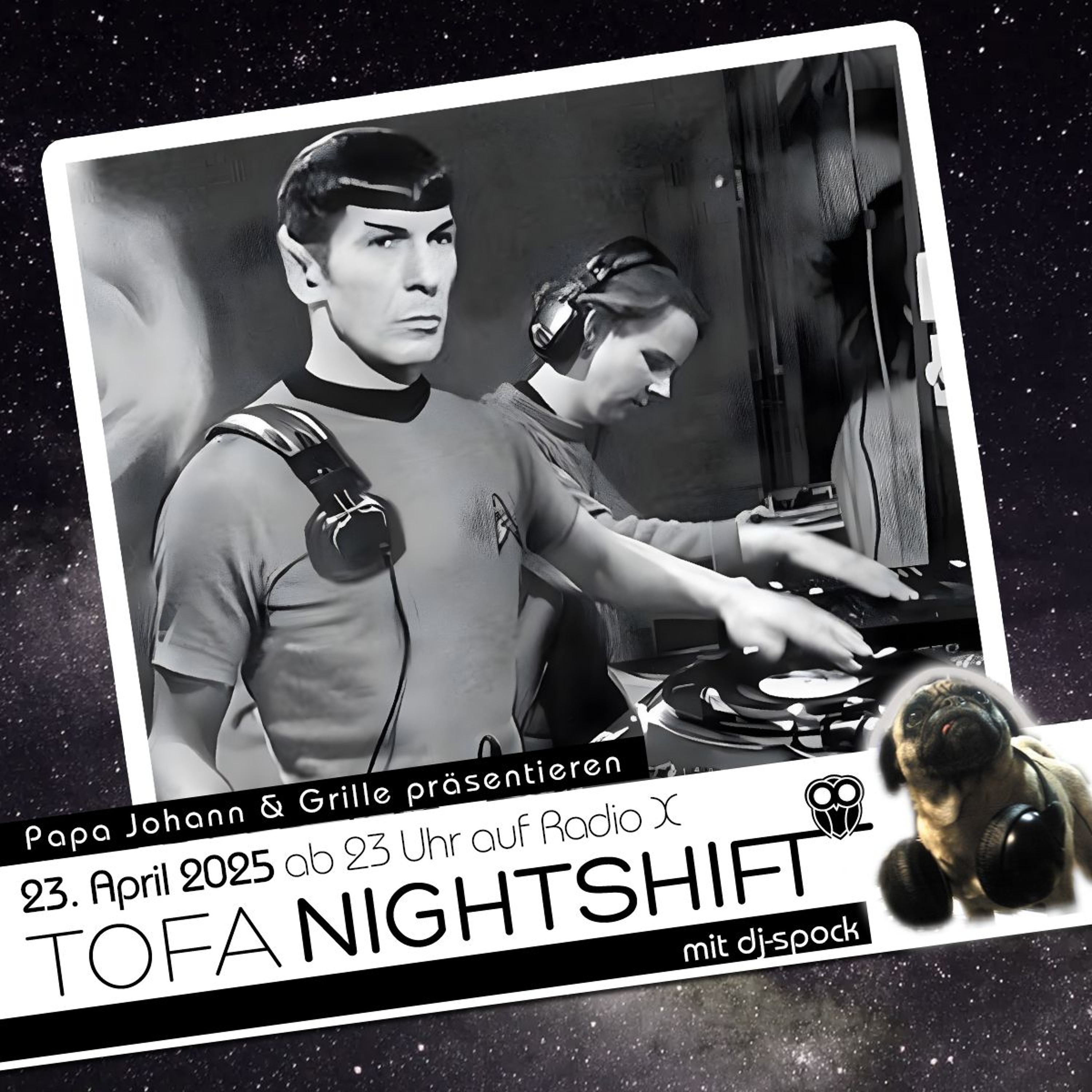 23.04.2025 - ToFa Nightshift mit dj-spock episode artwork