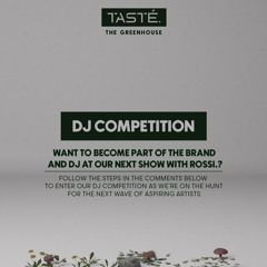 Callum Luke- Taste Competition mix