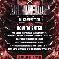 ARI-ON LOST N FOUND: Armageddon Comp Entry