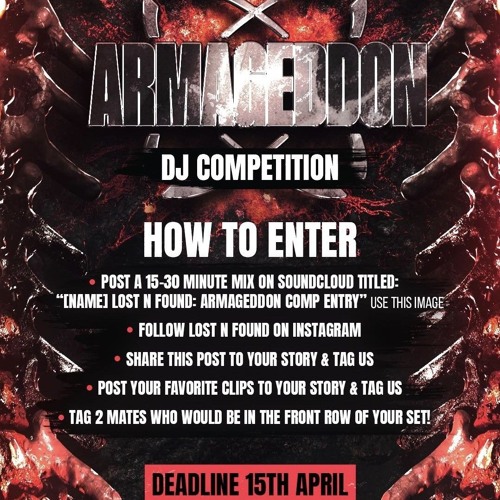 ARI-ON LOST N FOUND: Armageddon Comp Entry