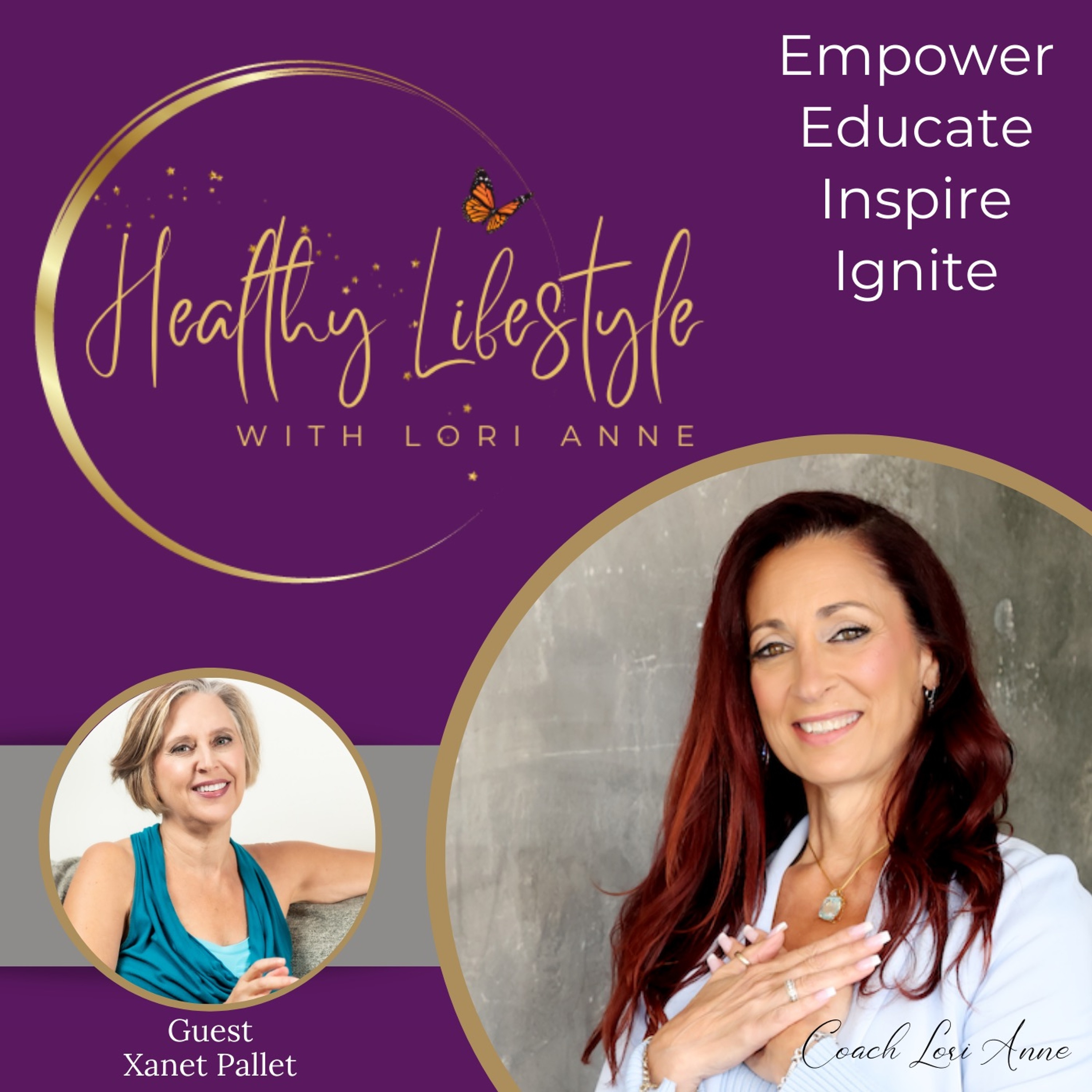 Healthy Lifestyle 11-29-25 Xanet Pallet - Shame, Sex & Money - the Silent Blocks Holding Women Back episode artwork