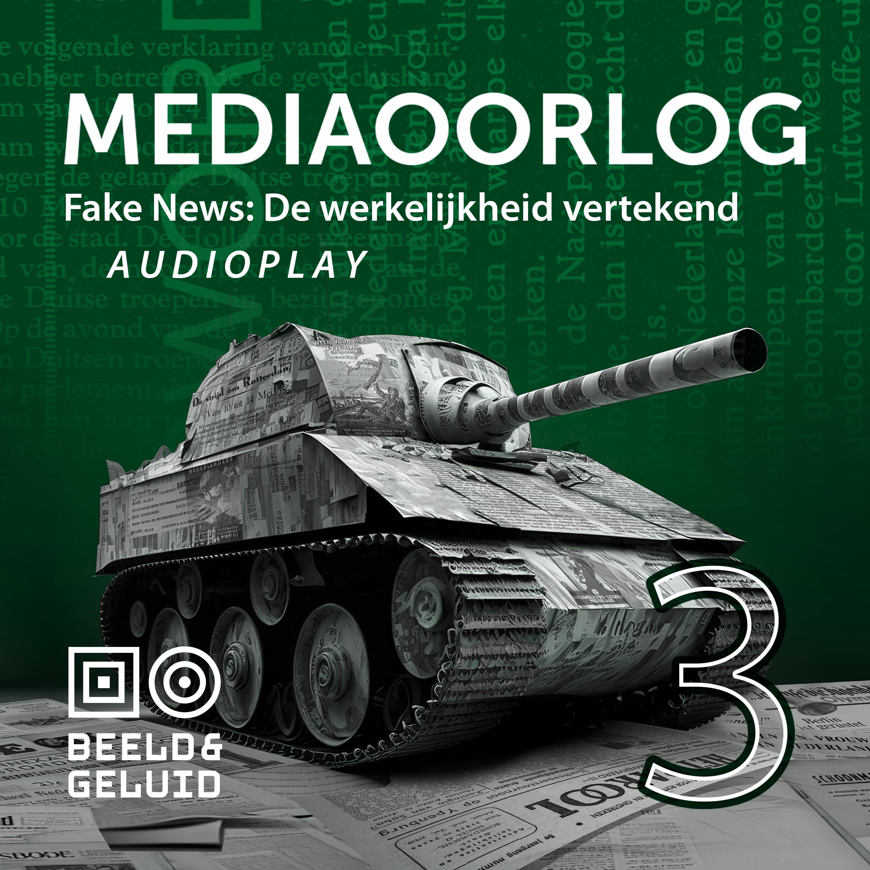 MediaOorlog 3: AUDIOPLAY Fake News - De werkelijkheid vertekend