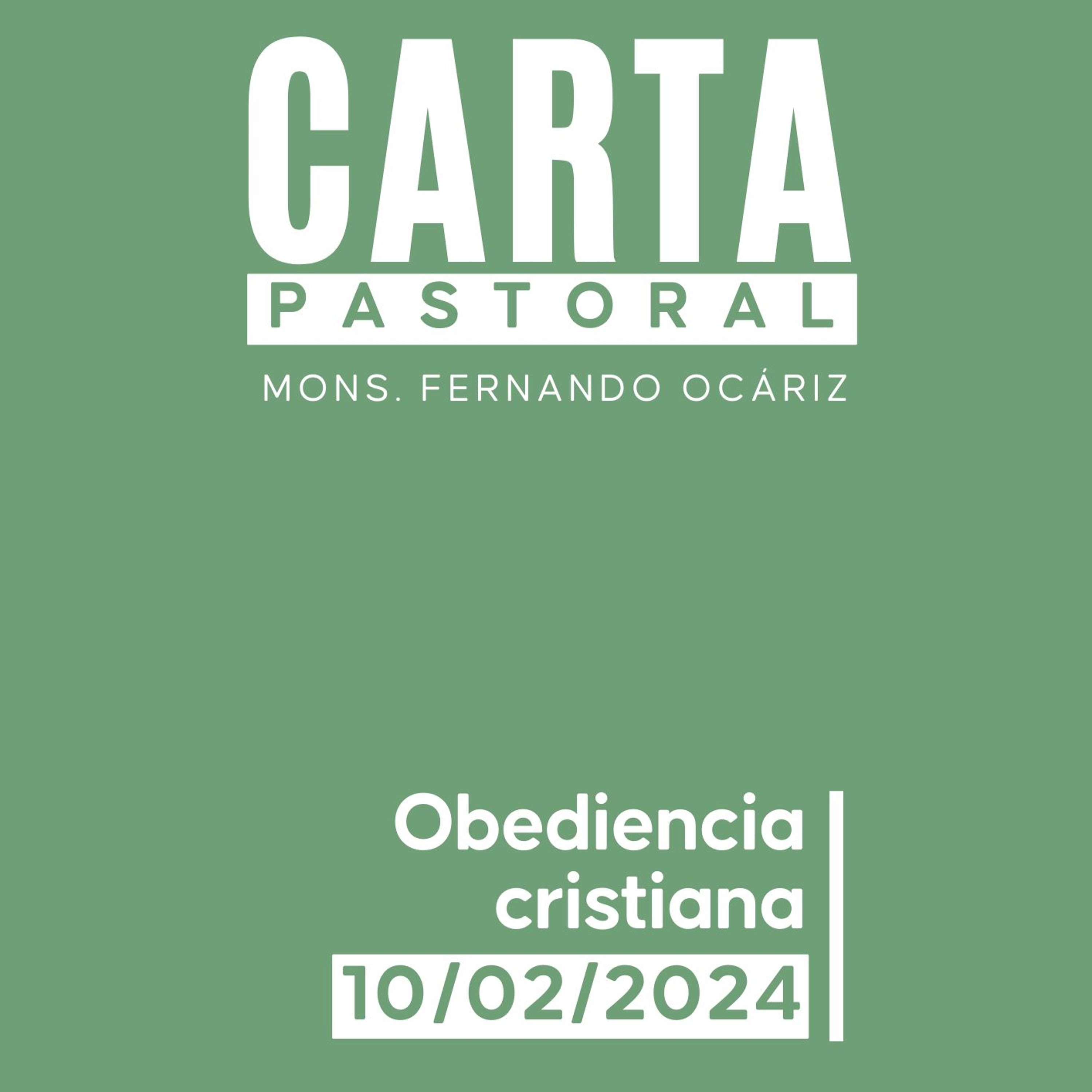 Carta del prelado del Opus Dei sobre la obediencia (10 febrero 2024) episode artwork