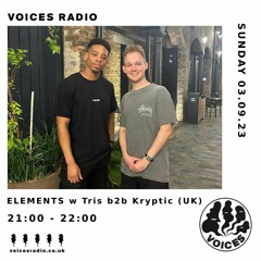 Voices Episode 17 w/ Tris b2b Kryptic (UK)