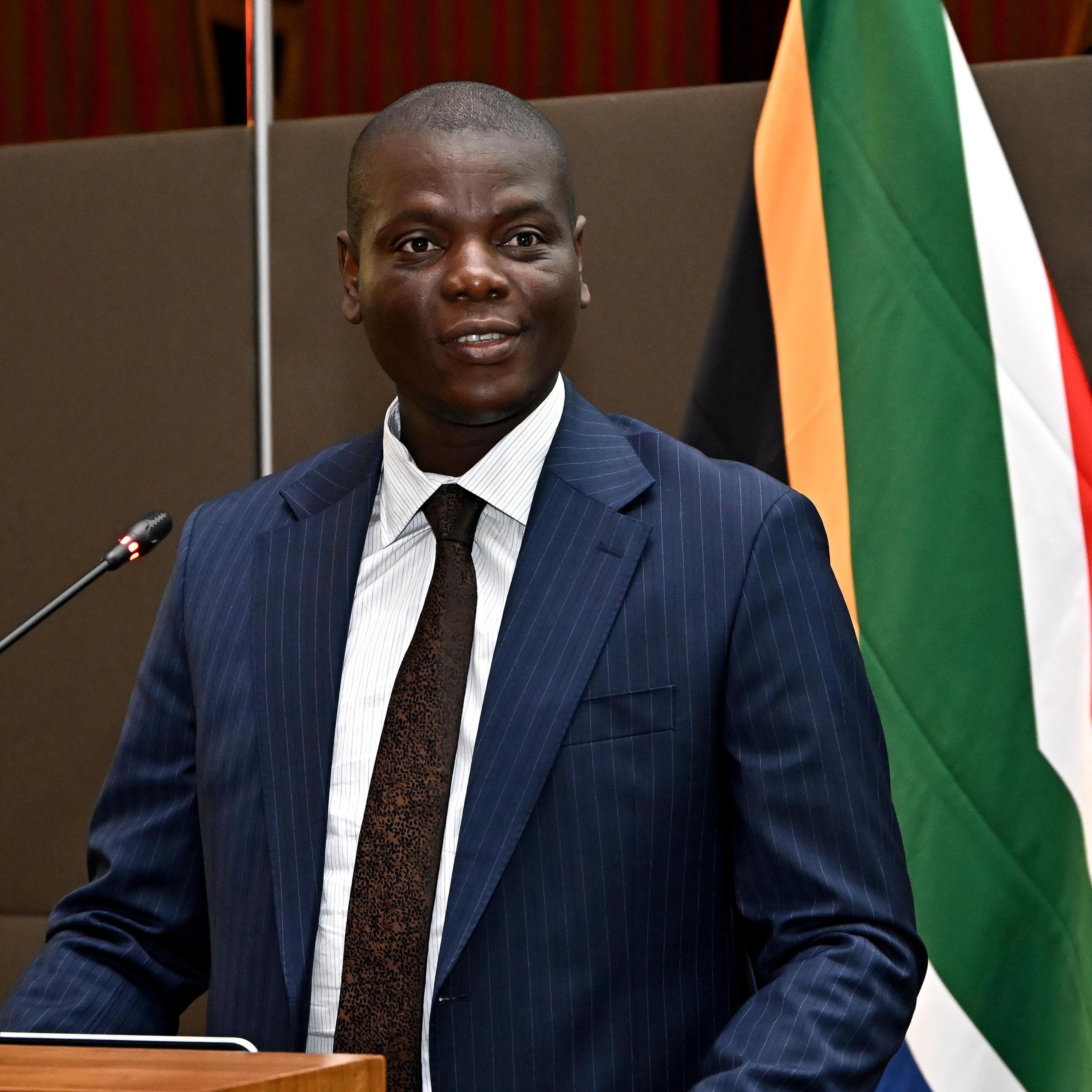 Minister Lamola Address a Meeting with Resident Heads of Mission from the Americas Region