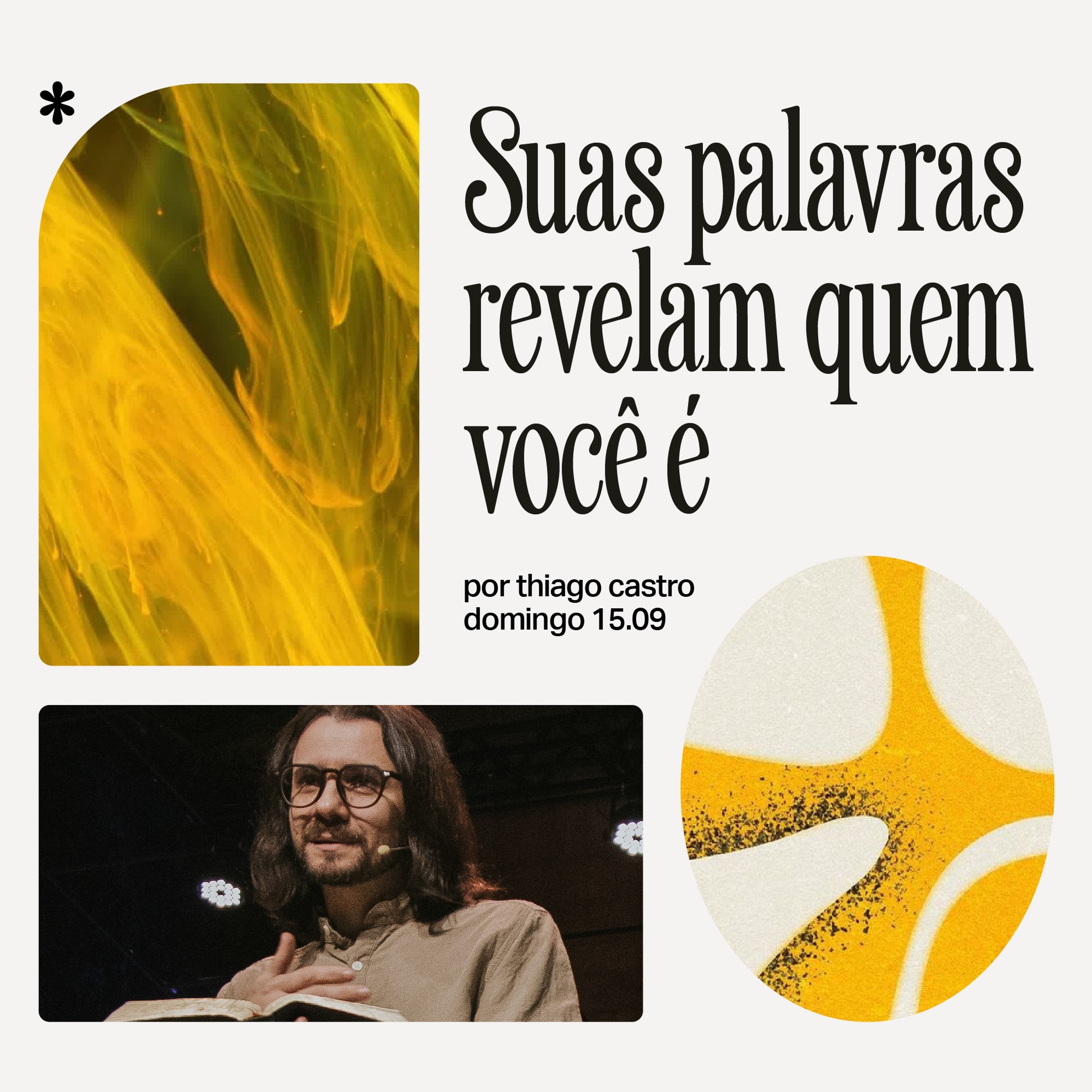Suas palavras revelam quem você é | Igreja Por Amor | Thiago Castro | 15 de Setembro de 2024 episode artwork